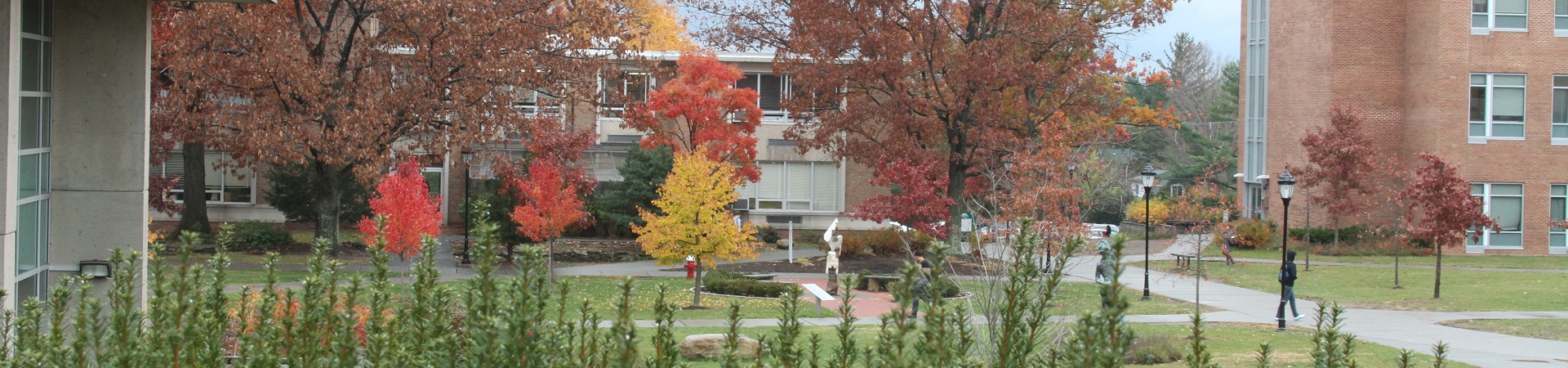 Technology Center at dusk