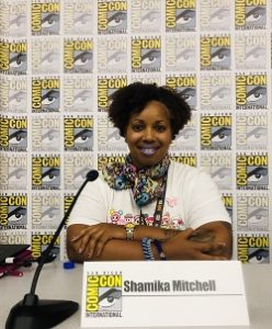 Shamika Mitchell at Comic Con