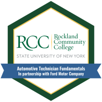 Automotive Technician Fundamentals in partnership with Ford Motor Company microcredential badge