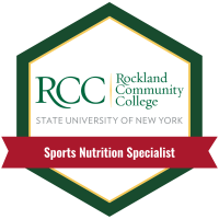 Sports Nutrition Specialist microcredential badge