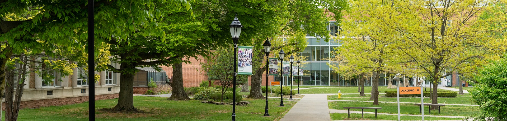 Technology Center at dusk