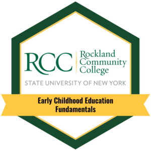 Early Childhood Education Fundamentals microcredential badge