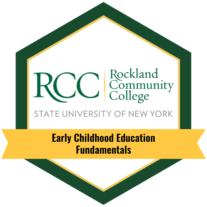 Early Childhood Education Fundamentals Rockland Community College