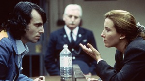 Daniel Day Lewis and Emma Thompson in scene from In the Name of the Father