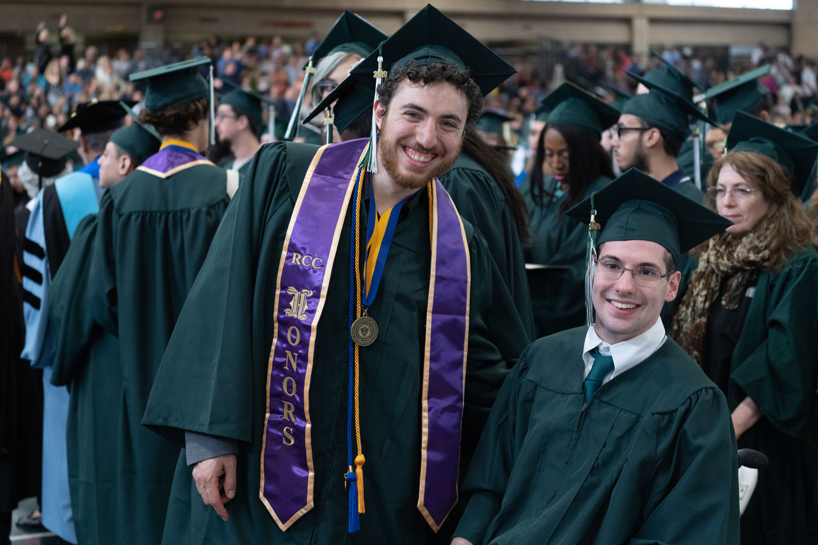 Pinchas Kreizel at commencement