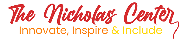 Logo for The Nicholas Center, with the tagline: Innovate, Inspire, and Include.