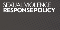 Sexual Violence Response Policy